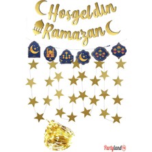 Özbience LED Işıklı Hoşgeldin Ramazan Yazısı, Bayram Dekoratif Süsler