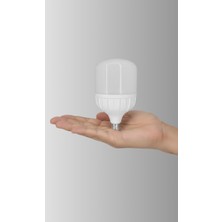 Astraltech Şarjlı LED Torch Ampul 30 Watt Beyaz Işık Enerji Tasarruflu
