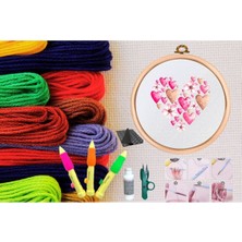 NessiWorld Punch Seti Nakış Seti Kasnaklı Kendin Yap Seti Seri 111