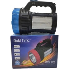 Hatıra Kutusu Kullanımı Kolay Şarj Edilebilir 3 Watt LED GHTC-2315 El Feneri ( Lisinya )