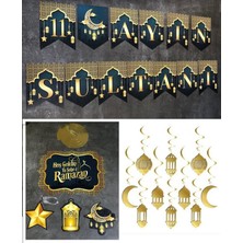 Özbience Ramazan Süsleri 11 Ayın Sultanı, 4'lü ve 10'lu Tavan Süsleri