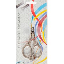 NessiWorld Nakış Makası Dekoratif Gümüş Kuş YBL-403 Model 21
