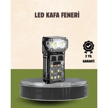 Hatıra Kutusu 3’ü 1 Arada LED Far Şarj Edilebilir Sensörlü Manyetik 10 Saat Kullanım - Lisinya