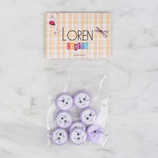 Urfakent Loren Crafts 8 Li Balık Lila - 573