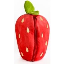 Skygo Çilek Yastık Pelüş Oyuncak,doldurulabilir Oyuncak,çanta,büyük Kulaklı Tavşan (Çilek)