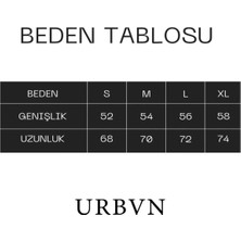 Urbvn Angel Number Tasarım Baskılı Beyaz Oversize T Shirt