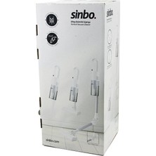 Go İthalat Beyaz Dikey Elektrikli Süpürge Ergonomik Katlanabilir Boru 500W 90° Dönebilen Başlık Pratik Hazne SVC-8629 (5468)