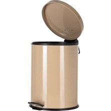 Skygo 30LT Pedallı Çöp Kovası Cappucino