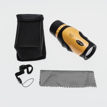 Hatıra Kutusu 30X30 Tek Gözlü Ayarı Gerektirmeyen Perma Focus Otomatık Netleme Dürbün Sarı - Lisinya