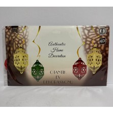 Hatıra Kutusu Otantik Ev Dekorasyon Süsü 2'li No:1