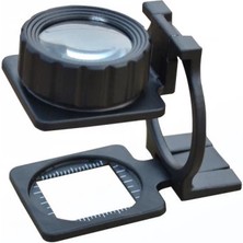 Hatıra Kutusu Tekstilciler Için  Kumaş Kontrolü Büyüteç,katlanan, Metal 15X Büyütme - Lisinya
