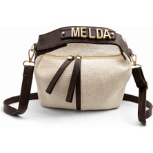 Sevgiliye Hediye Kişiye Özel Isimli Archi El ve Omuz Çantası | Kadın Şık Günlük Çanta | Altın Harfli Tasarım