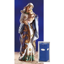 Skygo Faith Adoring Madonna And Child Statue - 7 Inch Height