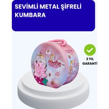 Hatıra Kutusu Çocuk Para Kasası Anahtarlı Güvenli Tasarruf Kutusu - Lisinya