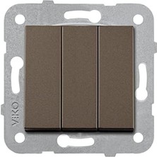 Skygo Nt Üçlü Anahtar Mekanizma+Düğme Kapak