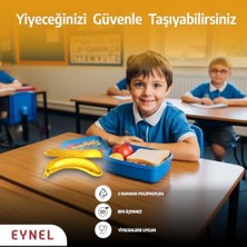 Skygo Muz Şeklinde Saklama Kabı, Çocuk Kahvaltı Beslenme Koyma Kutusu Öğrenci Okul Piknik Kamp Muzluk (1 Adet)