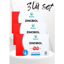 Urfakent Zincbiol Çinko Takviyesi 30 Tablet – 3’lü Ekonomik Set