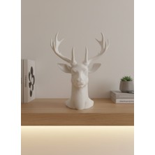 Hatıra Kutusu Biblo Geyik Beyaz - Lisinya