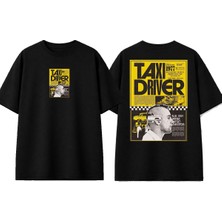 Urbvn Driver 2 Tasarım Baskılı Siyah Oversize T-Shirt