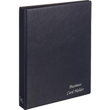 Skygo 2k 245 10 Sıra 12 Yapraklı 240 Kartlıklı Kartvizitlik Mekanizmalı ve A-Z Indeksli Siyah/lacivert/bordo