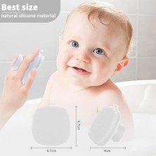 Skygo Silikon Yüz Temizleyici, Manuel Yüz Temizleme Fırçası, Yüz Yıkama Fırçası, Kadınlar ve Erkekler Için Yüz Temizleme Peeling Fırçası, Temizleme ve Peeling Için Eksfoliyatör Yüz Masajı (Beyaz)