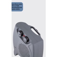 Astraltech Güvenli Elektrikli Fanlı Isıtıcı Termostatlı Hızlı Isıtma