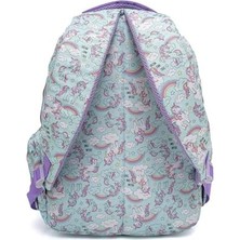 Skygo Wia Soft Kız Çocuk Okul Seti Su Yeşili-Mor