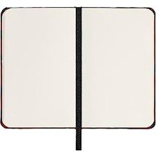 Skygo Sınırlı Üretim Profesyonel Ipek Defter, Sert Kapak, Xs (6,3 cm x 10,8 Cm), Düz, Bordo, 176 Sayfa