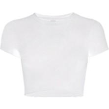 Urbvn Siyah Düz Crop T-Shirt
