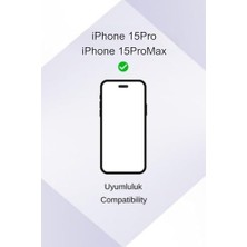 Skygo For ile Uyumlu Taşlı Kamera ve Lens Koruyucu 9h Parlak Cam Kamera Lensi (Mavi, 15 Pro Max/ 15 Pro)