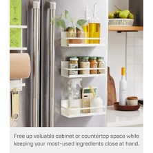 Skygo Home Teller Magnetisch Spice Rack, Weiß