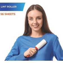 Skygo Macro Max Tüy Toplayıcı Rulo 56 Yaprak, Ekstra Yapışkanlı Kedi Köpek Tüyü Toz Toplama Rulosu