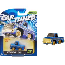 Skygo Mga Entertaintment Cartuned S3 1987 Chevy C10 - Mavi Lowrider Araba