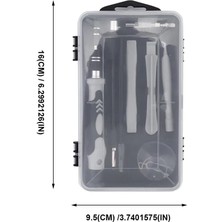 Skygo 115 Parça Tornavida ve Onarım Seti – Telefon, Saat, Gözlük ve Elektronik Cihazlar Için Çok Amaçlı Hassas Onarım Aletleri, Ergonomik Saplı, Krom Vanadyum Çelik | TTS-115