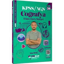 Skygo Yediiklim Yayınları 2026 Kpss Ags Atölye Serisi Genel Kültür Coğrafya Video Ders Notları