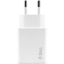 Skygo Ttec Akıllışarjcihazı Duo Pd 32W Seyahat Hızlı Şarj Aleti Usb-C + Usb-A Beyaz (Kablosuzdur) 2SCS24B