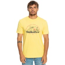 Quiksilver Sunsetwave Erkek Sarı Tişört