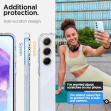 Skygo Galaxy A55 ile Uyumlu Kılıf Crystal 4 Tarafı Tam Koruma Crystal Clear - ACS07538