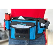 Skygo Usta Işi Bel Takım Çantası - Ayarlanabilir Kemer Özellikli - Elektrikçi, Inşaat ve Günlük Iş Kullanımına Uygun - Reflektörlü ve 14 Bölmeli