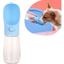 Go İthalat 450 ml Taşınabilir Butonlu Evcil Hayvan Suluğu (4989)