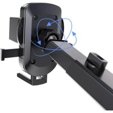 Skygo 360 Derece Dönebilen Vantuzlu Araç Içi Telefon Tutucu