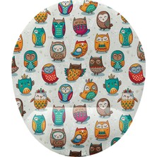 Skygo Sevimli Baykuşlar Bilek Destekli Mouse Pad