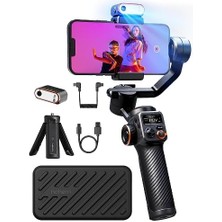 Skygo Isteady M6 Kiti Akıllı Telefonlar Için Gimbal Sabitleyici, Cct/rgb Dolgu Işığı ile Aı Izleyici, Yükseltilmiş 3 Eksenli Telefon Gimbal, 16,15,14 Pro Max ve Için Gimbal, Youtube