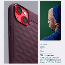 Skygo 14 Plus ile Uyumlu Kılıf Parallax Mag Magsafe Özellikli Burgundy - ACS04929