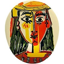 Skygo Picasso Şapkalı Kız Bilek Destekli Mouse Pad