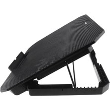 Skygo Şok Soğutma Profesyonel Dizüstü Bilgisayar Notebook Soğutucu Laptop Stand Işıklı Oyuncu Laptoplarına Özel 8 Büyük Fanı Ile Hızlı Soğutma 2 USB Giriş A8