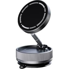 Skygo 360° Dönebilen Manyetik Telefon Tutucu, Vakumlu Araç Içi Montaj, Uyumlu