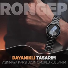 Skygo ile Uyumlu Kısaltma Aparatlı 20MM Çelik Kordon Galaxy 7/6/5/4 Serisi (40MM/44MM) 6/4 (47/43/42MM) Için Metal Kordon Bakla Model Galaxy 7 Kordonu