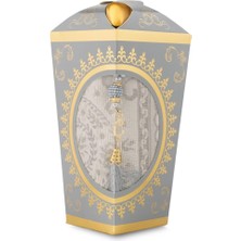 Özbience Ramazan Feneri Tesbih ve Seccade Hediye Seti, Şık Kraft Asetat Kutu, Gri