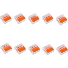 Skygo Monte Lua 3'lü Çok Amaçlı Tırnaklı Klemens- 10 Adet